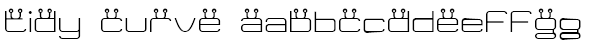 Tidy Curve TV Font